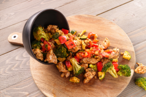 Melaleuca R3 Air Fryer Chicken and Vegetables