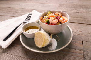 Melaleuca R3 Easy Shrimp Avocado Salad with Tomatoes