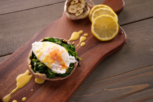 Melaleuca R3 Portobello Eggs Benedict